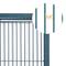 Show in main carousel: Yaheetech 54-in Rolling Metal Large Parrot Cage Mobile Bird Cage with Detachable Stand, Navy Blue slide 4 of 9