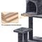 Show in main carousel: Yaheetech 57-in Cat Tree Tower, Dark Gray slide 6 of 10