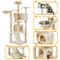 Show in main carousel: Yaheetech 57-in Plush Cat Tree & Condo, Beige slide 4 of 12