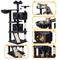 Show in main carousel: Yaheetech 57-in Plush Cat Tree & Condo, Black slide 4 of 11
