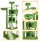 Show in main carousel: Yaheetech 57-in Plush Cat Tree & Condo, Green slide 4 of 10