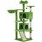 Show in main carousel: Yaheetech 57-in Plush Cat Tree & Condo, Green slide 2 of 10