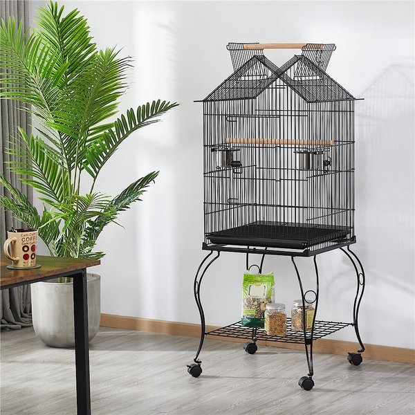 YML Open Top Parrot Cage with Stand