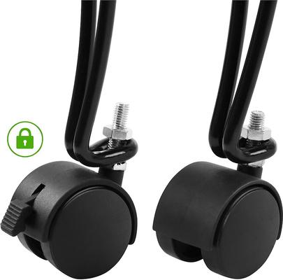 Show full view: Yaheetech 57-in Rolling Meta Open Top Bird Parrot Cage, Black slide 7 of 9