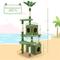 Show in main carousel: Yaheetech 59-in Green Leaves Plush Cat Tree slide 4 of 8