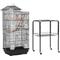 Show in main carousel: Yaheetech 62.5-in Rolling Large Bird Cage & Detachable Stand, Black slide 3 of 10