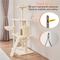 Show in main carousel: Yaheetech 63.5-in Plush Cat Tree & Condo, Beige slide 6 of 8