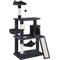 Show in main carousel: Yaheetech 63.5-in Plush Cat Tree & Condo, Black slide 2 of 8