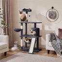 Yaheetech 63.5-in Plush Cat Tree & Condo, Dark Gray