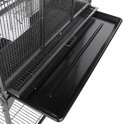 Show full view: Yaheetech 63-in Metal Parrot Cage with Detachable Rolling Stand slide 8 of 11