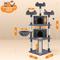 Show in main carousel: Yaheetech 69-in Plush Cat Tower, Dark Gray slide 3 of 10