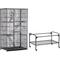 Show in main carousel: Yaheetech 69-in Parrot Cage with Detachable Stand, Black slide 2 of 11