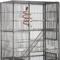 Show in main carousel: Yaheetech 69-in Parrot Cage with Detachable Stand, Black slide 6 of 11