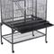 Show in main carousel: Yaheetech 69-in Parrot Cage with Detachable Stand, Black slide 8 of 11