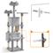 Show in main carousel: Yaheetech 72-in Plush Cat Tree & Condo, Light Gray slide 8 of 9