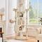 Show in main carousel: Yaheetech 76.5-in Tree with 3 Condos Cat Tree, Large, Beige slide 1 of 9