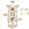 Show in main carousel: Yaheetech 76.5-in Tree with 3 Condos Cat Tree, Large, Beige slide 4 of 9