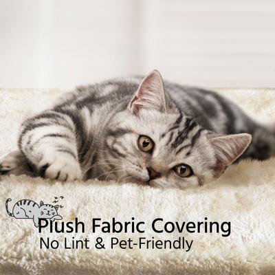 Show full view: Yaheetech 76.5-in Tree with 3 Condos Cat Tree, Large, Beige slide 6 of 9