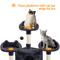 Show in main carousel: Yaheetech 76.5-in Tree with 3 Condos Cat Tree, Large, Black slide 5 of 10