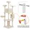Show in main carousel: Yaheetech 79-in Plush Cat Tree & Condo, Beige slide 9 of 12