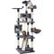 Show in main carousel: Yaheetech 79-in Plush Cat Tree & Condo, Dark Gray/White slide 2 of 11