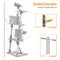 Show in main carousel: Yaheetech 79-in Plush Cat Tree & Condo, Light Gray  slide 9 of 12