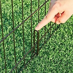 Yaheetech 8 Panels Dog Playpen, Black, 24x36.5-in slide 2 of 6