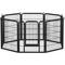 Show in main carousel: Yaheetech 8 Panels Dog Playpen, Black, 26x32-in slide 2 of 8