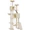 Show in main carousel: Yaheetech 82.5-in Multi-Level Tree Condo with 2 Foam Edge Perches Cat Tree, Large, Beige slide 2 of 8
