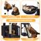 Show in main carousel: Yaheetech 82.5-in Plush Multi-Level Cat Tree, Black slide 5 of 8