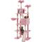 Show in main carousel: Yaheetech 82.5-in Plush Multi-Level Cat Tree, Pink slide 3 of 8