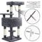 Show in main carousel: Yaheetech Activity Tower Basic 46-in Cat Tree, Dark Gray slide 8 of 10