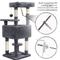 Show in main carousel: Yaheetech Activity Tower Basic 46-in Cat Tree, Dark Gray slide 9 of 10