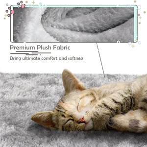 Yaheetech Activity Tower Basic 46-in Cat Tree, Light Gray