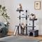 Show in main carousel: Yaheetech Activity Town 53.5-in Plush Cat Tree, Dark Gray slide 1 of 8