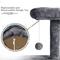 Show in main carousel: Yaheetech Activity Town 53.5-in Plush Cat Tree, Dark Gray slide 7 of 8