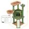 Show in main carousel: Yaheetech Cactus 42-in Plush Cat Tree, Green/Brown slide 4 of 10