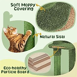 Yaheetech Cactus 53-in Sisal Cat Tree slide 2 of 6
