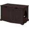 Show in main carousel: Yaheetech Cat Litter Box Enclosure, Large, Espresso slide 3 of 9