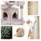 Show in main carousel: Yaheetech Cat Scratching Tree, 54-in, Brown/White slide 8 of 11