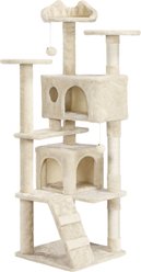 Yaheetech Cat Scratching Tree, 61.5-in, Beige