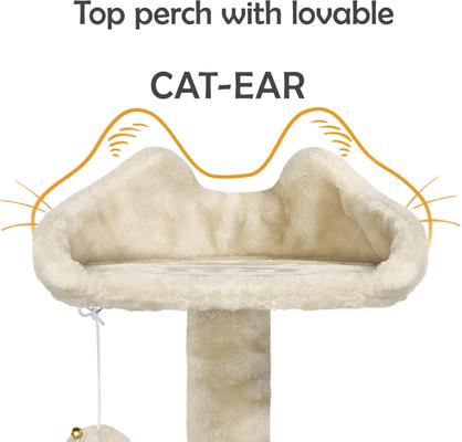 Show full view: Yaheetech Cat Scratching Tree, 61.5-in, Beige slide 7 of 8
