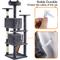 Show in main carousel: Yaheetech Cat Scratching Tree, 61.5-in, Dark Gray slide 7 of 8