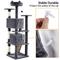 Show in main carousel: Yaheetech Cat Scratching Tree, 70-in, Dark Gray slide 8 of 9