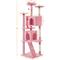 Show in main carousel: Yaheetech Cat Scratching Tree, 80-in, Pink slide 3 of 7
