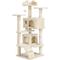 Show in main carousel: Yaheetech Cat Scratching Tree, Beige, 54-in slide 3 of 11