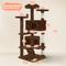 Show in main carousel: Yaheetech Cat Scratching Tree, Brown, 54-in slide 3 of 10