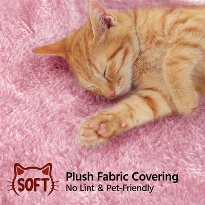 Show full view: Yaheetech Cat Scratching Tree, Large, Pink, 70-in slide 6 of 10