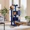 Show in main carousel: Yaheetech Cat Scratching Tree, Navy Blue, 54-in slide 1 of 10
