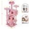Show in main carousel: Yaheetech Cat Scratching Tree, Pink, Medium, 54-in slide 3 of 10
